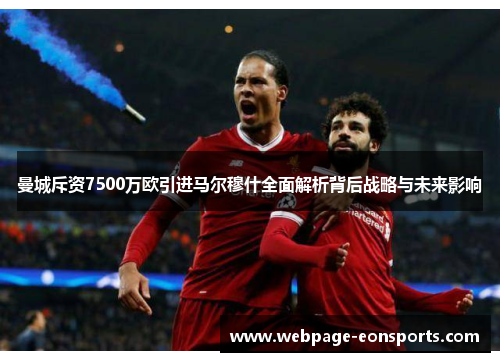 曼城斥资7500万欧引进马尔穆什全面解析背后战略与未来影响